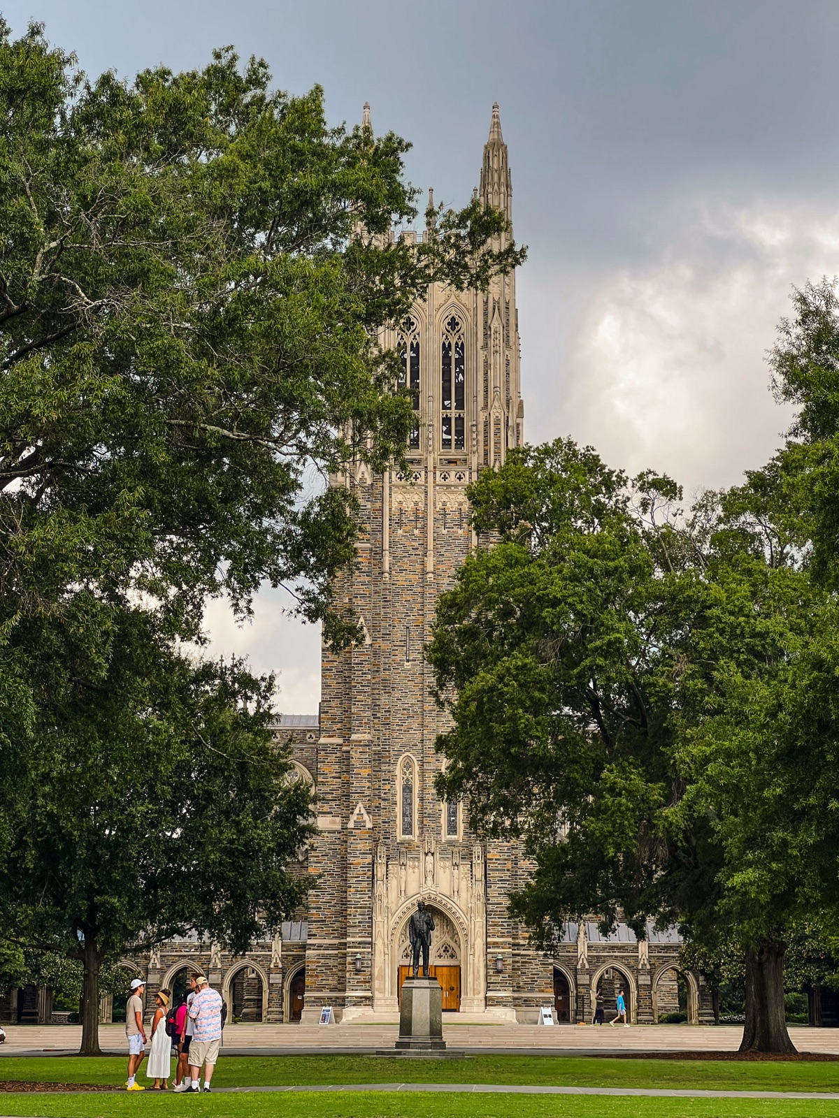 Duke University campus chapel Gothic architecture Durham NC